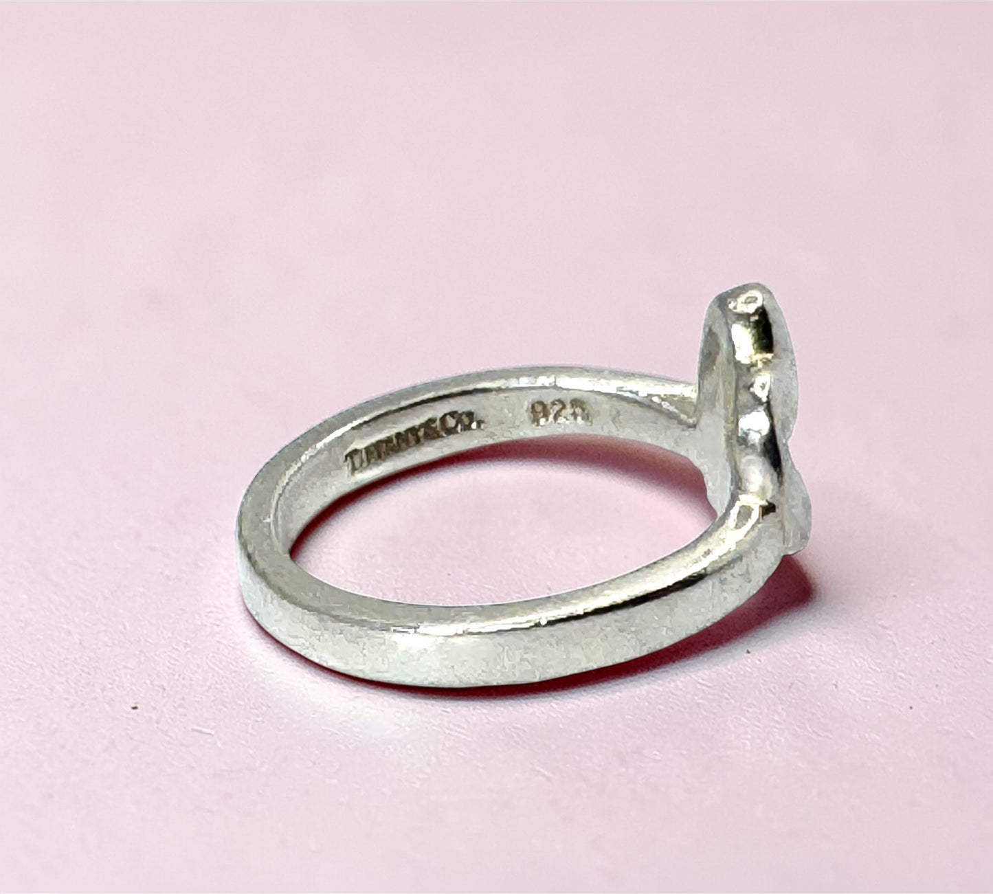 Tiffany & Co. ヴィンテージ ラビングハート リング シルバー925 15号 パロマ・ピカソ