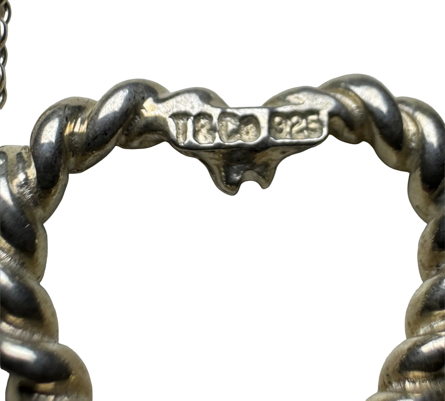 Tiffany / Twist Heart Necklace