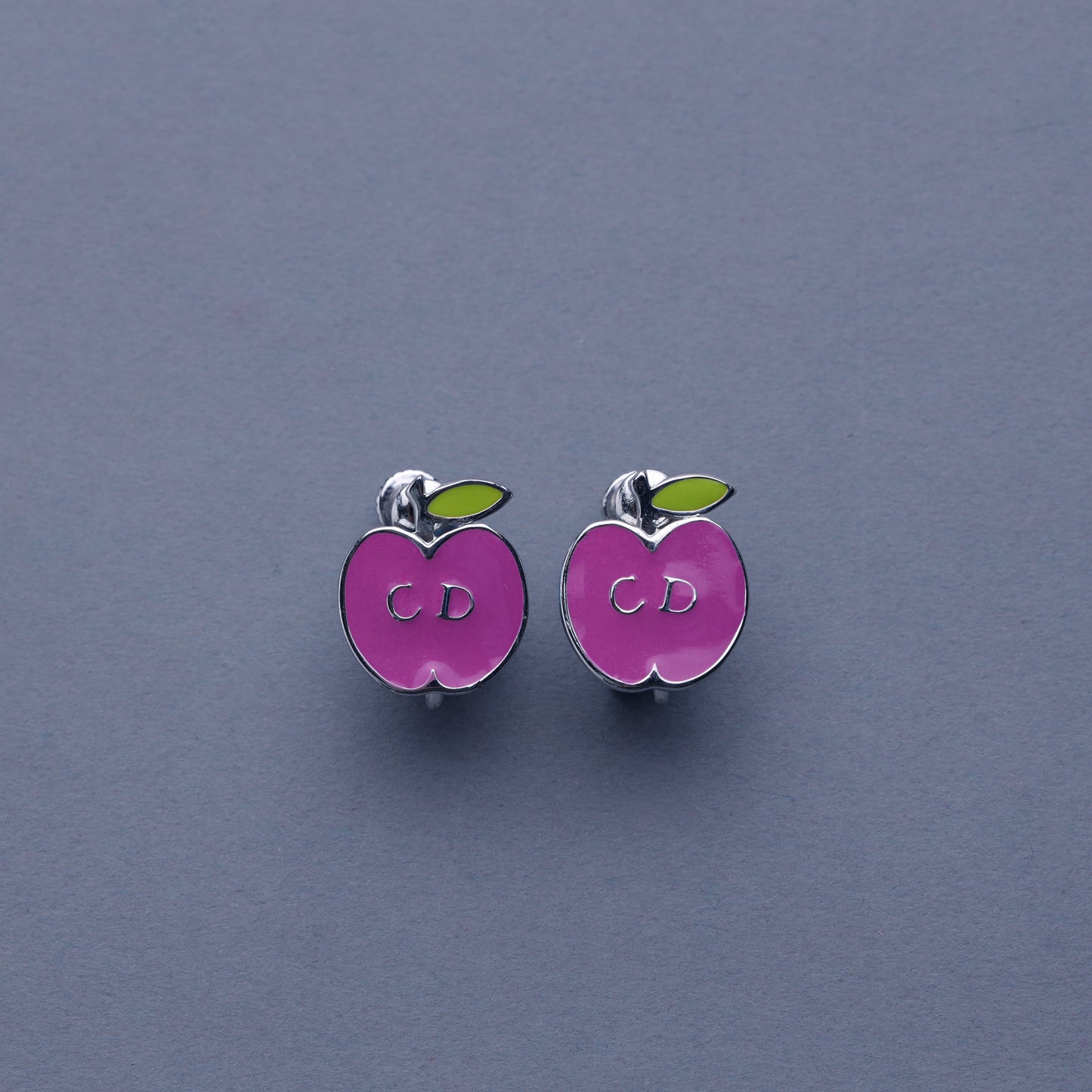 Christian Dior / Apple Motif Earrings