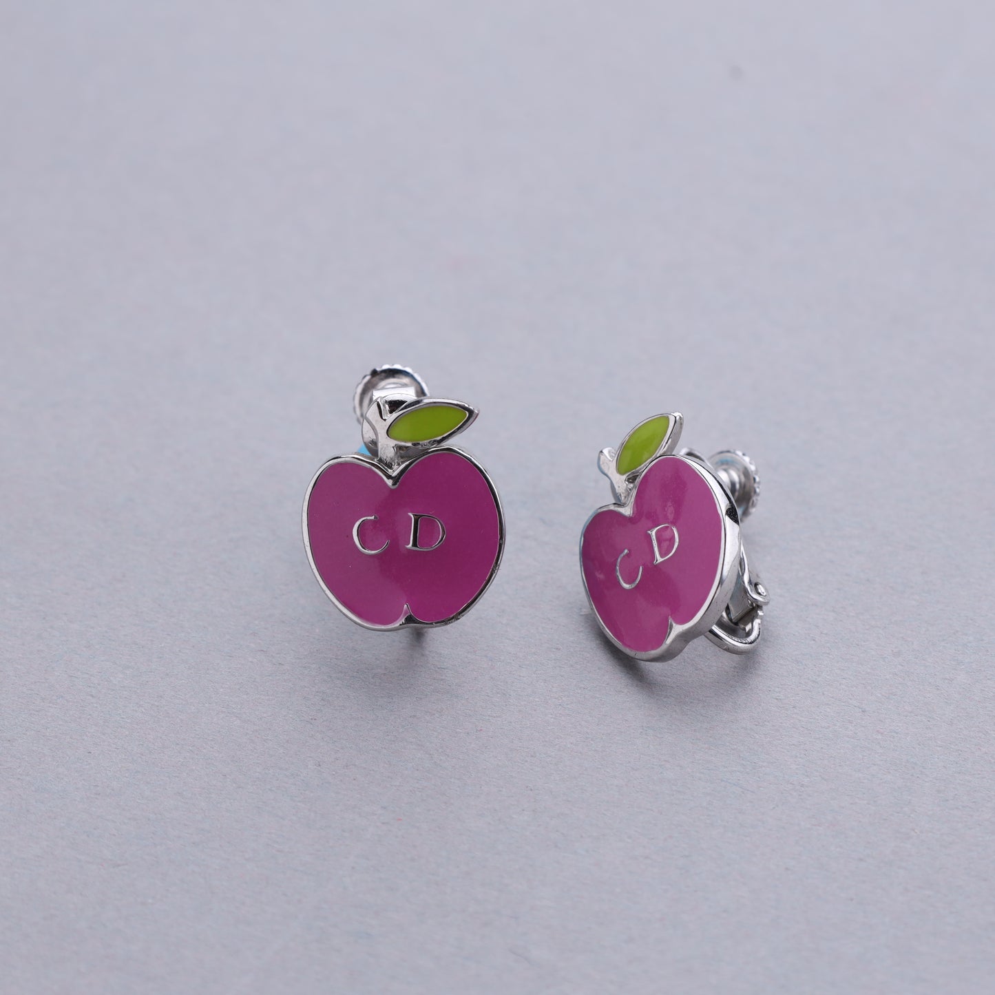 Christian Dior / Apple Motif Earrings