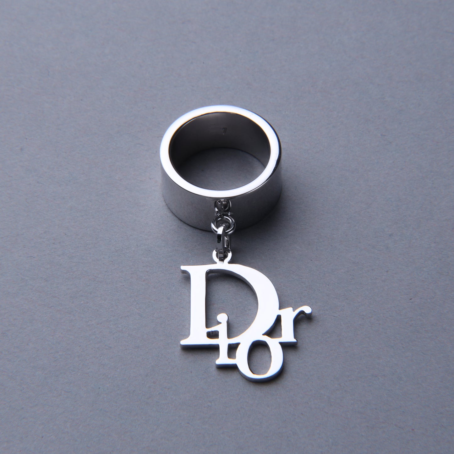 Christian Dior / Logo Charm Ring