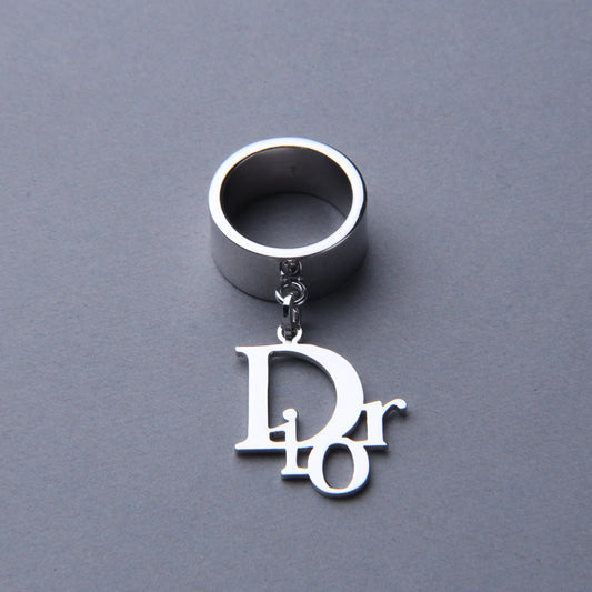 Christian Dior / Logo Charm Ring