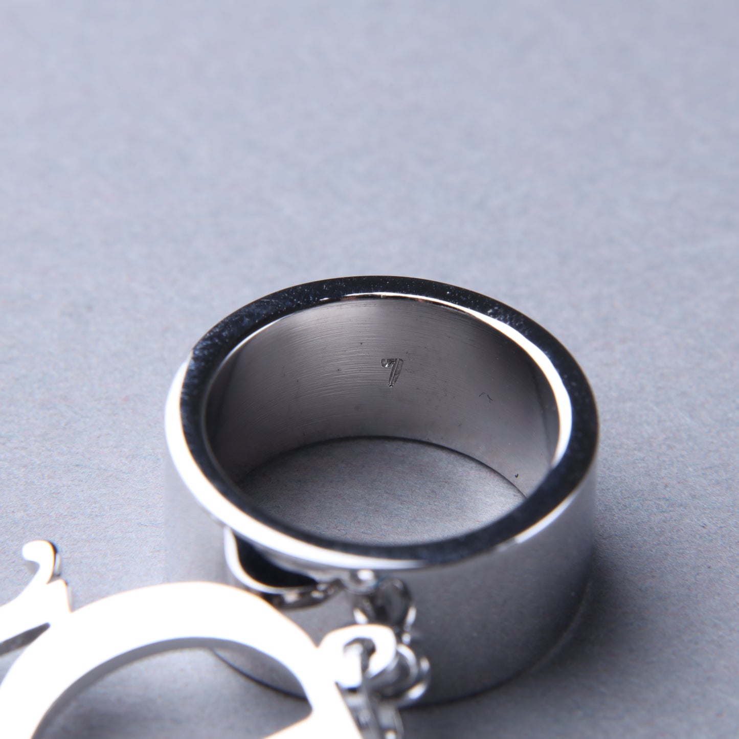 Christian Dior / Logo Charm Ring