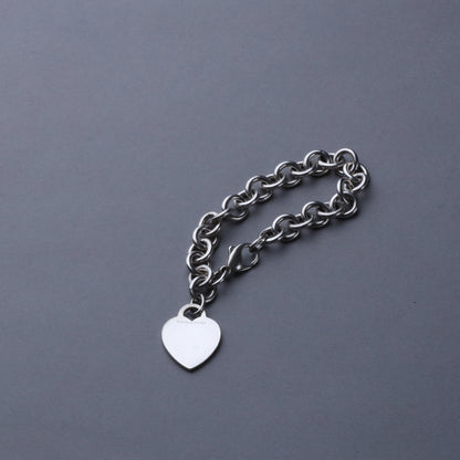 Tiffany & Co. / Heart Tag Charm Bracelet