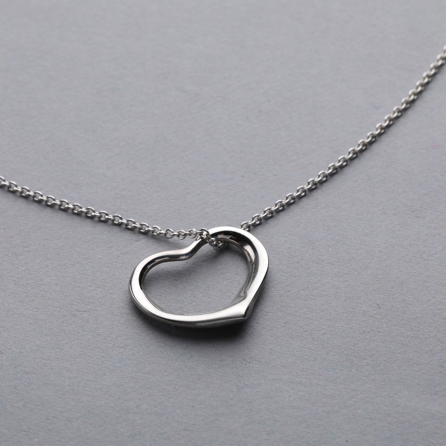 Tiffany & Co. / Elsa Peretti Open Heart Necklace