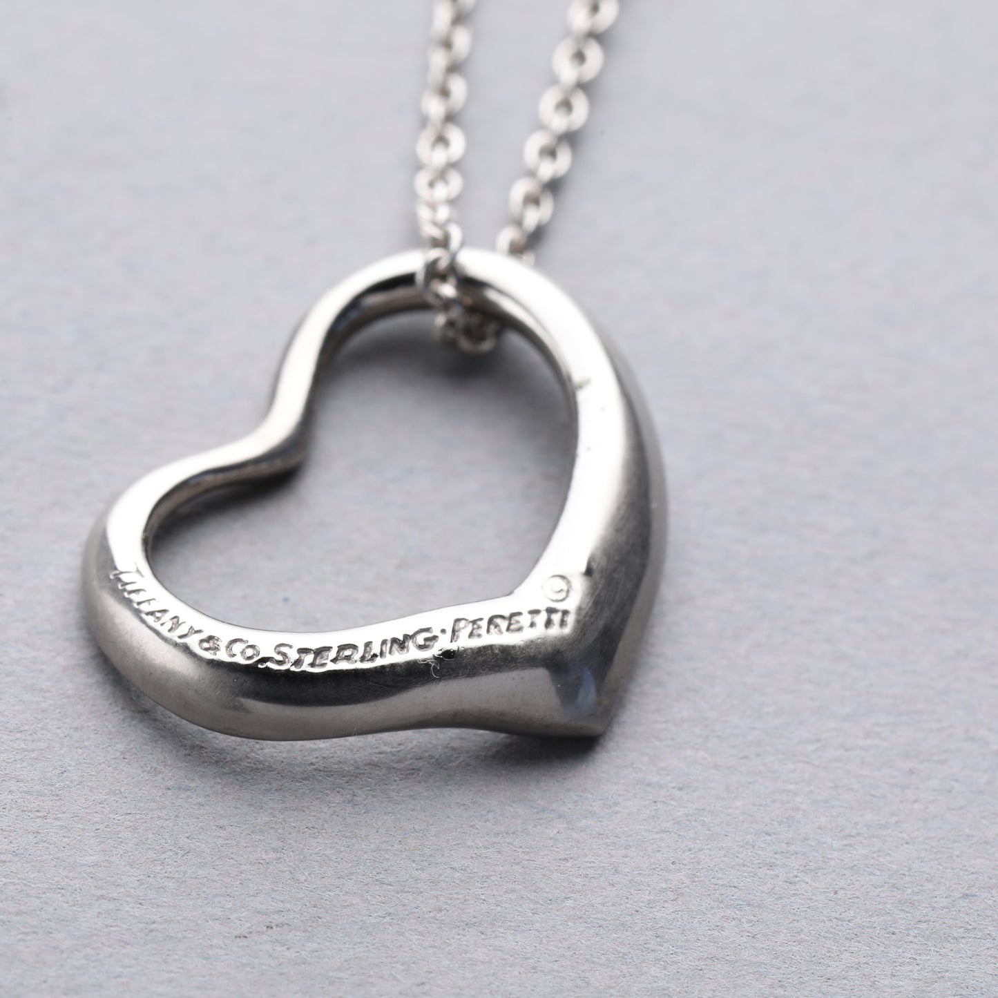Tiffany & Co. / Elsa Peretti Open Heart Necklace