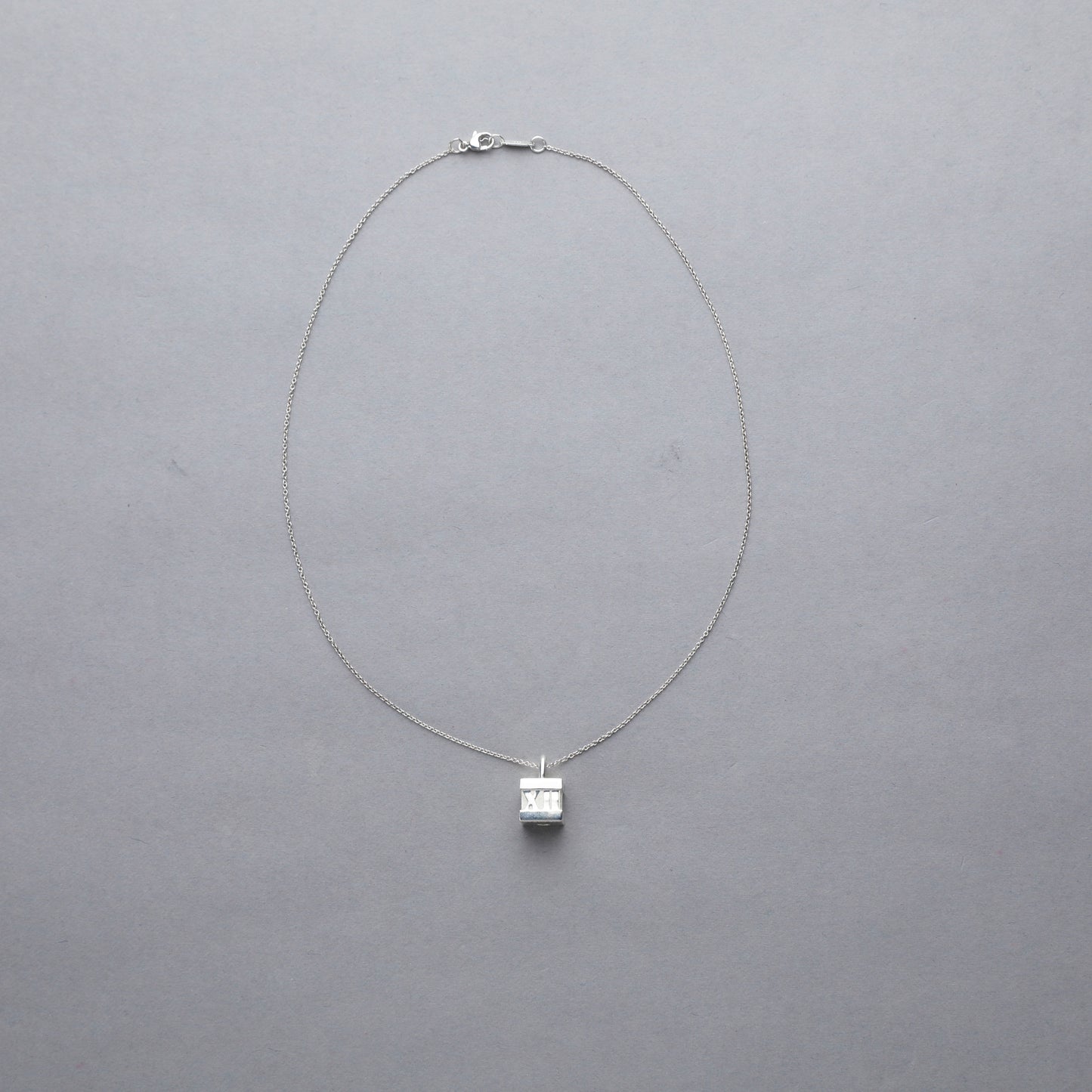 Tiffany & Co. / Atlas Cube Necklace