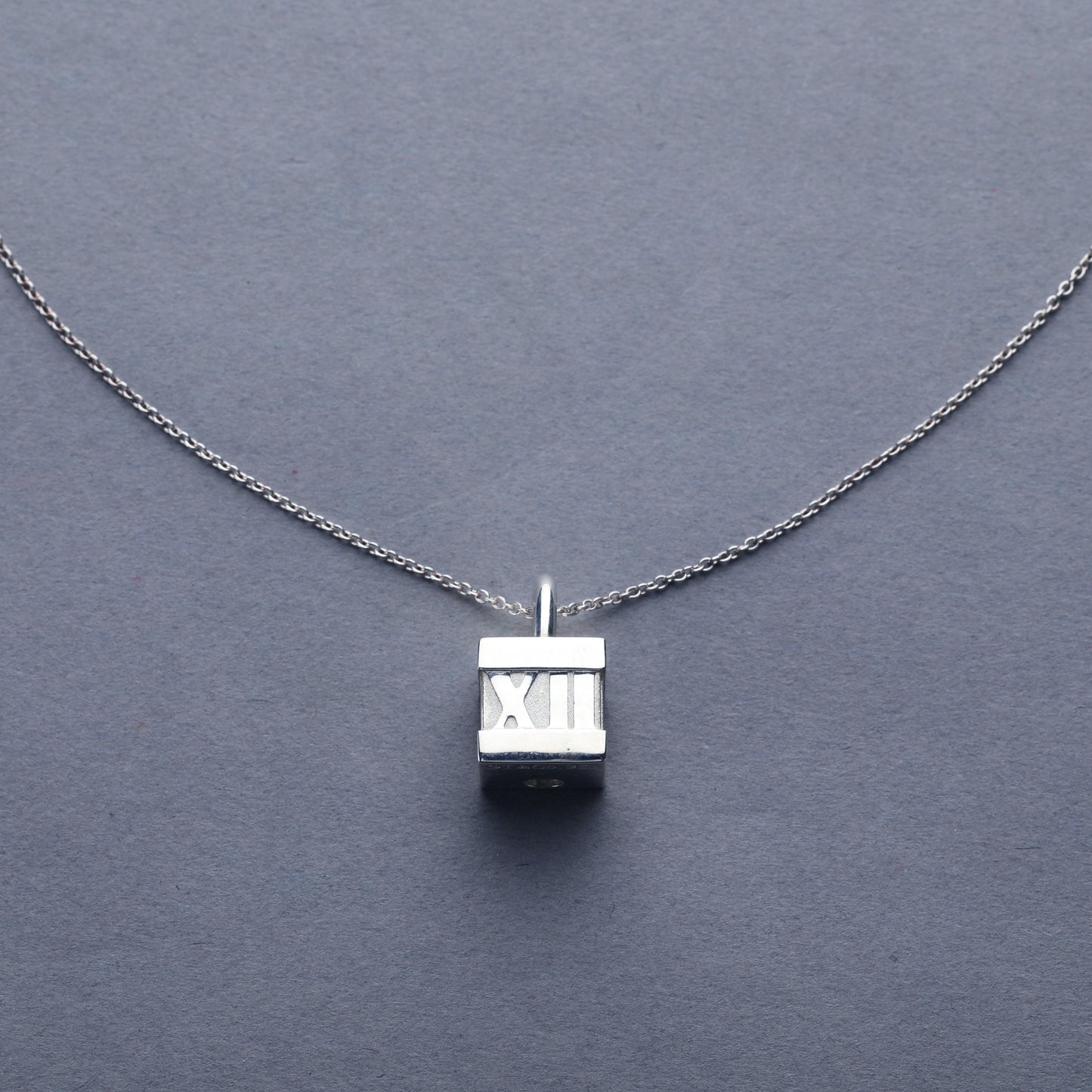 Tiffany & Co. / Atlas Cube Necklace