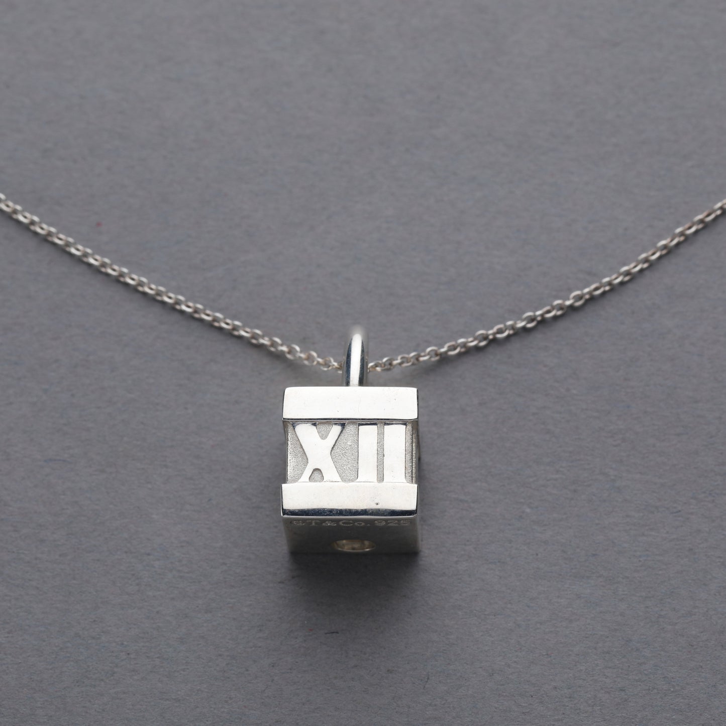 Tiffany & Co. / Atlas Cube Necklace