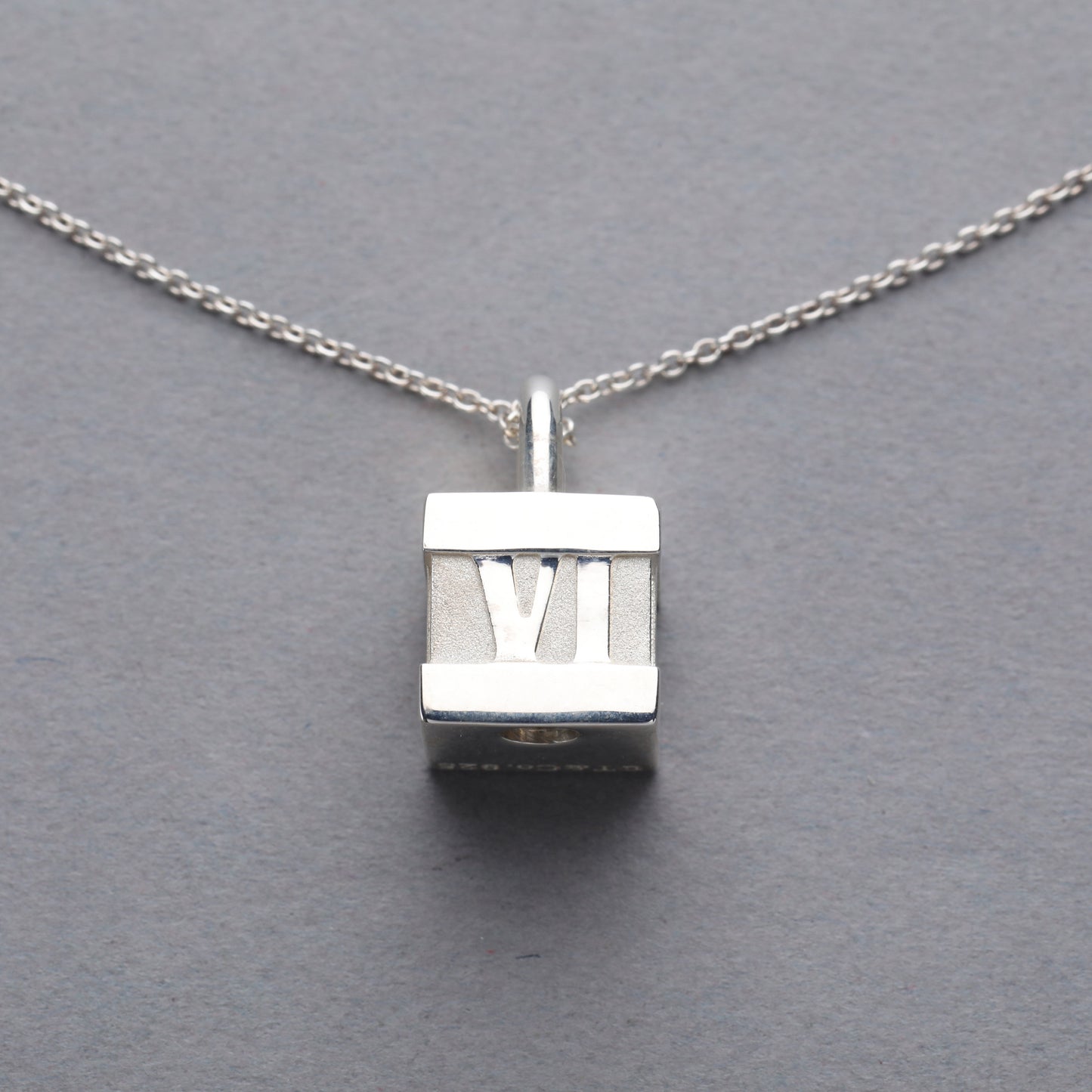 Tiffany & Co. / Atlas Cube Necklace