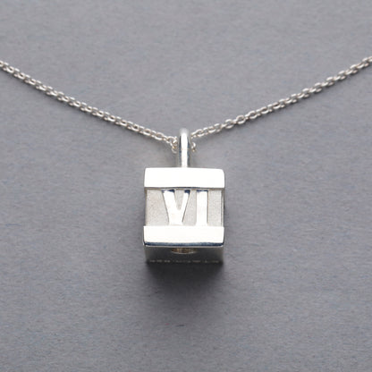 Tiffany & Co. / Atlas Cube Necklace