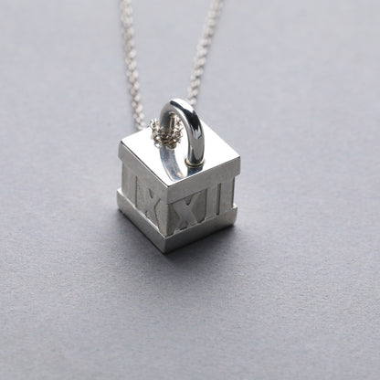 Tiffany & Co. / Atlas Cube Necklace