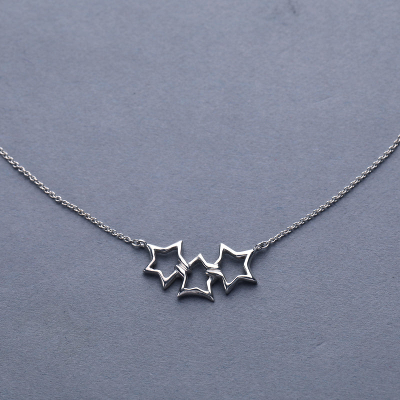 Tiffany & Co. / Triple Star Necklace