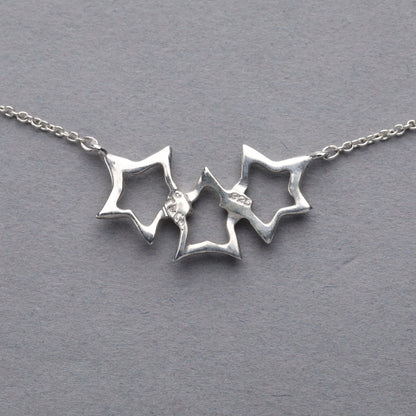Tiffany & Co. / Triple Star Necklace