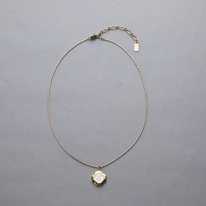 Yves Saint Laurent / Cassandre Logo Pendant Necklace