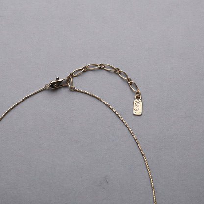 Yves Saint Laurent / Cassandre Logo Pendant Necklace