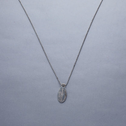 Tiffany & Co. / Return to Tiffany Oval Tag Necklace