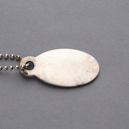 Tiffany & Co. / Return to Tiffany Oval Tag Necklace