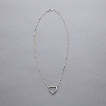 Tiffany & Co. / Twist Rope Heart Necklace