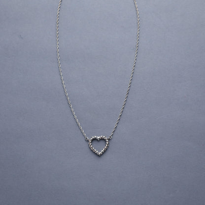 Tiffany & Co. / Twist Rope Heart Necklace