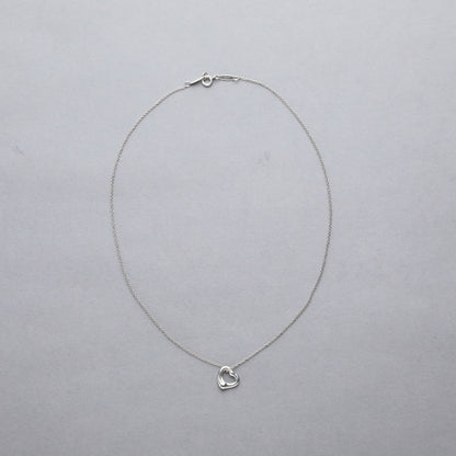 Tiffany & Co. / Open Heart Necklace S