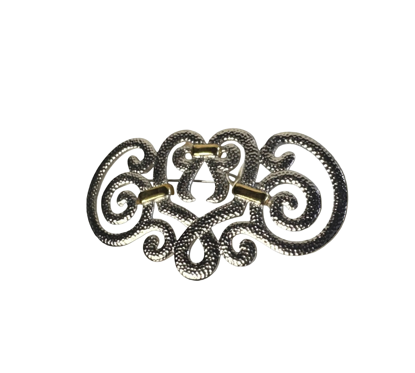 Christian Dior / Arabesque Texutre Brooch