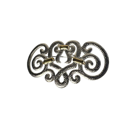 Christian Dior / Arabesque Texutre Brooch