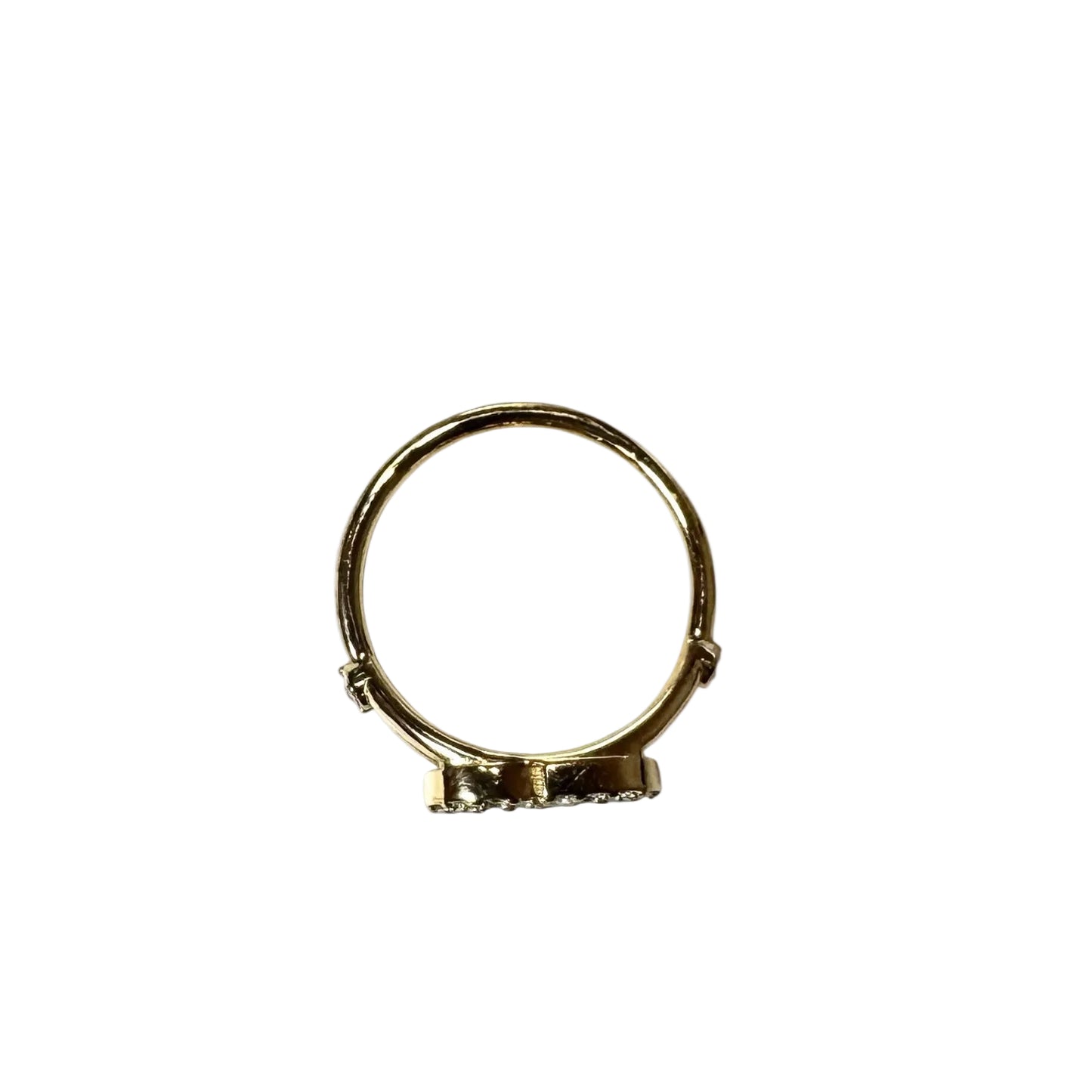 Christian Dior / CD Navy Crystal Ring