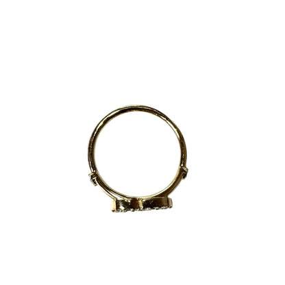 Christian Dior / CD Navy Crystal Ring