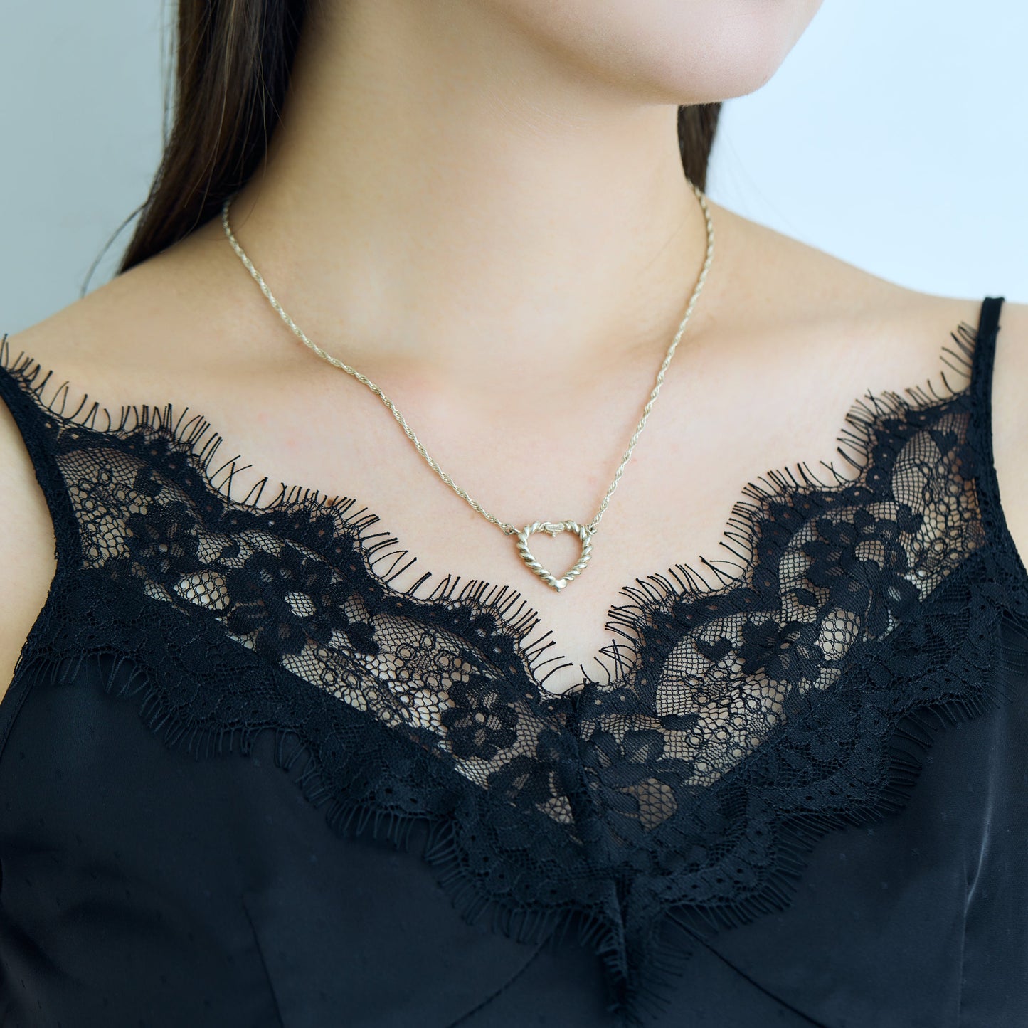 Tiffany & Co. / Twist Rope Heart Necklace