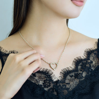 Tiffany & Co. / Twist Rope Heart Necklace