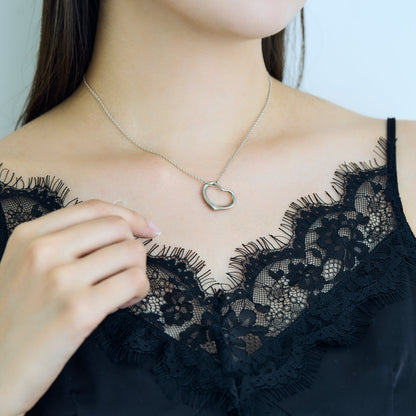 Tiffany & Co. / Elsa Peretti Open Heart Necklace