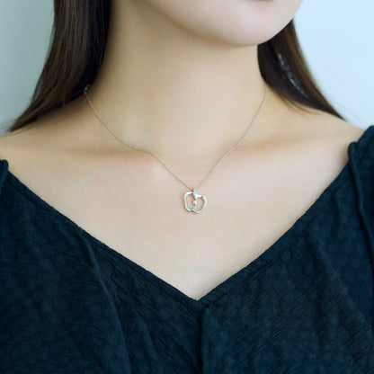 Tiffany & Co. / Open Apple Necklace