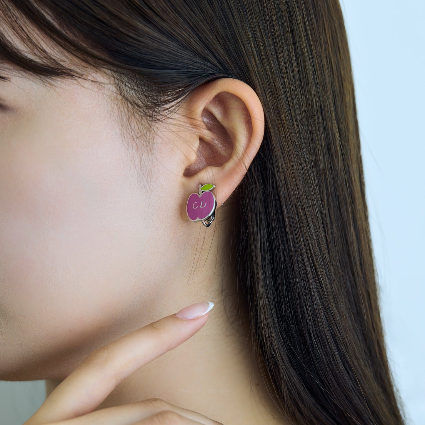 Christian Dior / Apple Motif Earrings