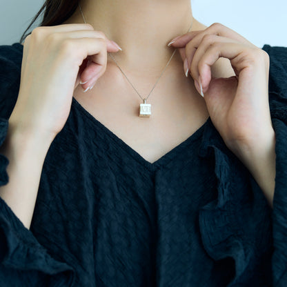Tiffany & Co. / Atlas Cube Necklace
