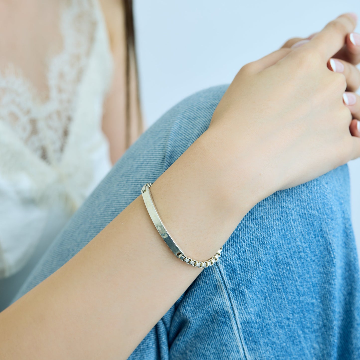 Tiffany & Co. / Venetian Link ID Bracelet