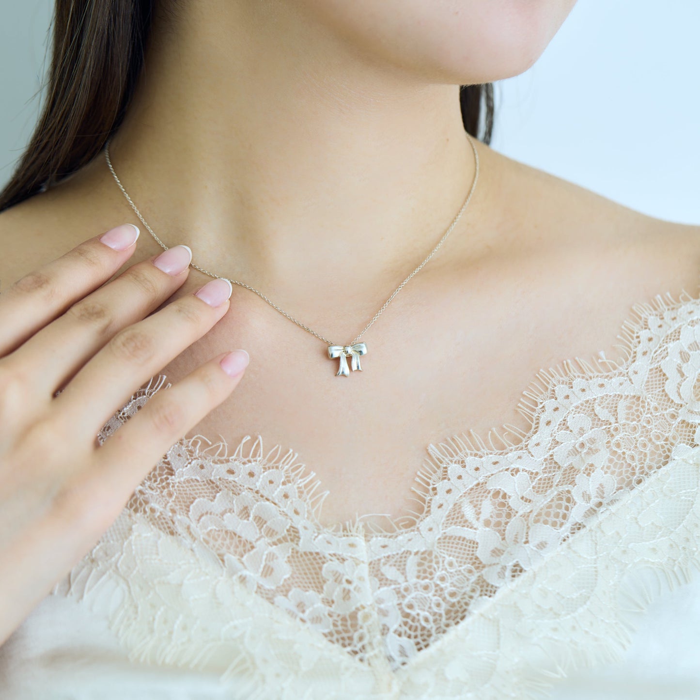 Tiffany & Co. / Ribbon Bow Necklace