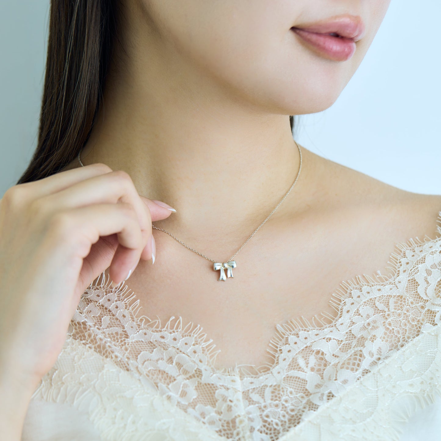 Tiffany & Co. / Ribbon Bow Necklace