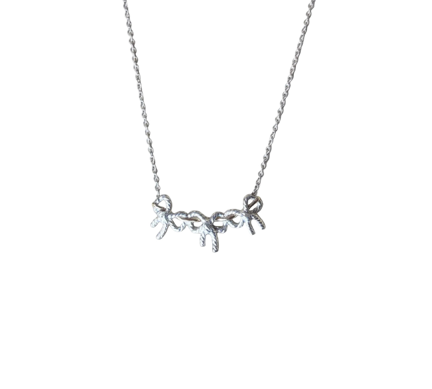 Tiffany / Triple Ribbon Necklace