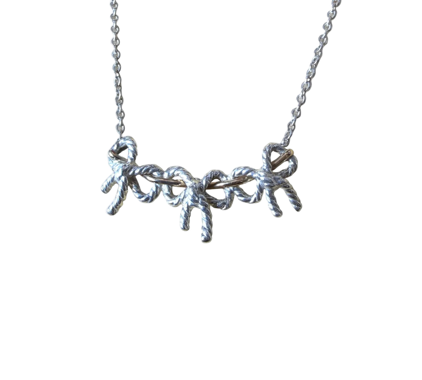 Tiffany / Triple Ribbon Necklace
