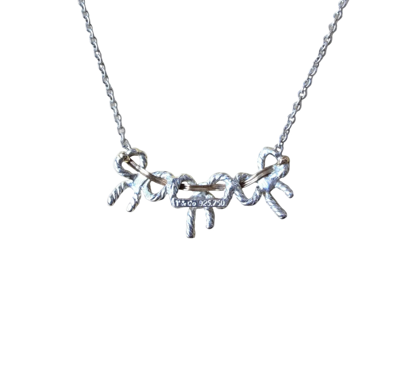 Tiffany / Triple Ribbon Necklace