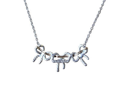 Tiffany / Triple Ribbon Necklace