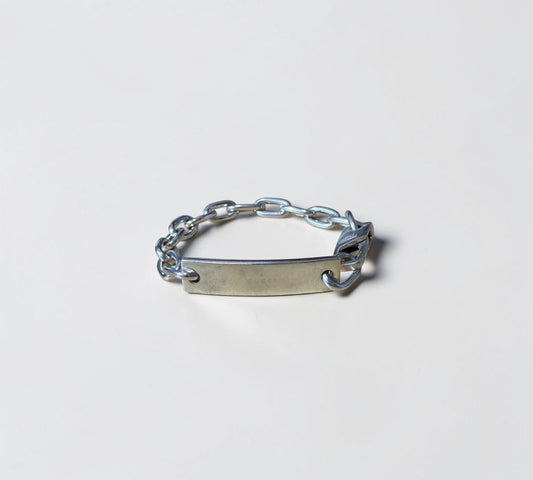 Gucci Tom Ford Era ID Plate Chain Bracelet グッチ IDプレート チェーン ブレスレット シルバー925 トム・フォード期
