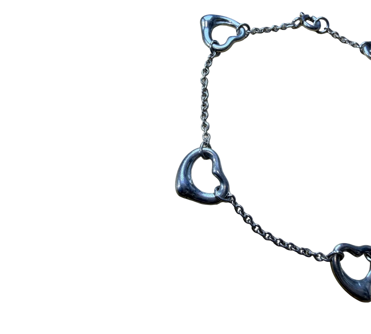 ティファニー / Open Heart 5Charm Bracelet
