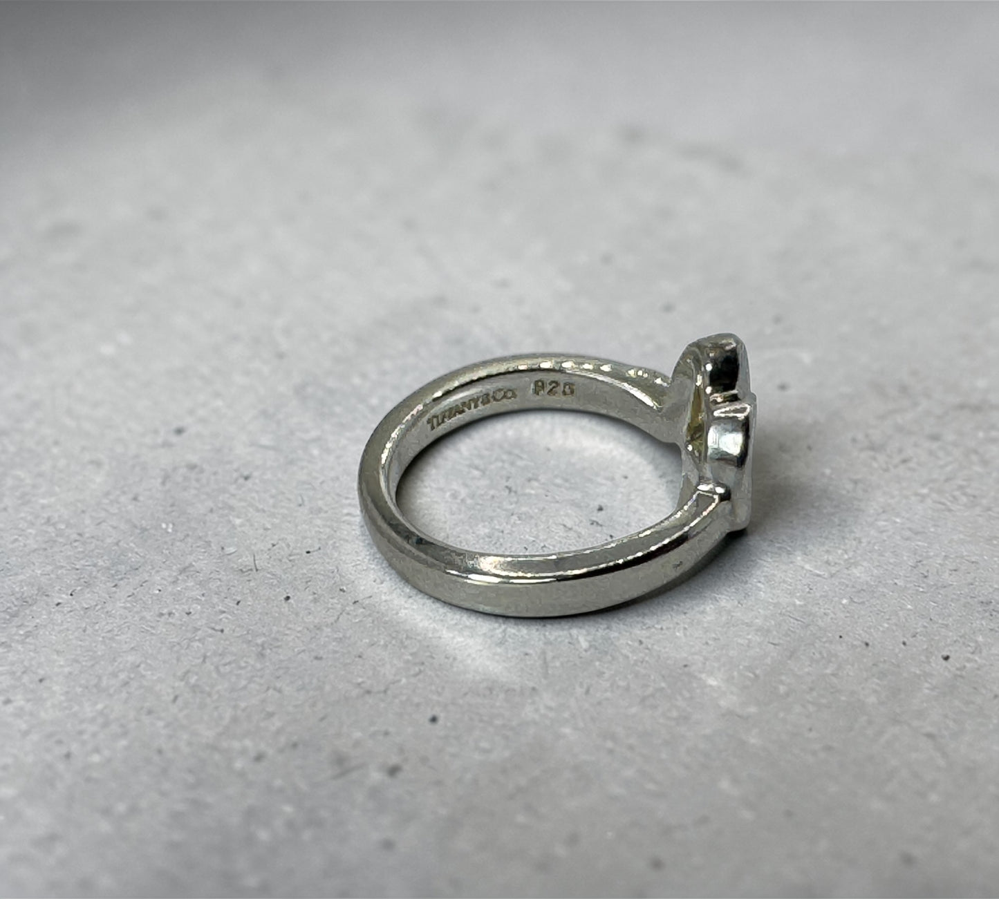Tiffany & Co. ヴィンテージ ラビングハート リング シルバー925 10号 パロマ・ピカソ