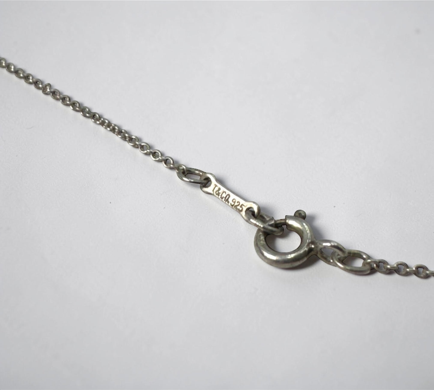 Tiffany & Co. ヴィンテージ ラビングハート ネックレス シルバー925 38cm パロマ・ピカソ