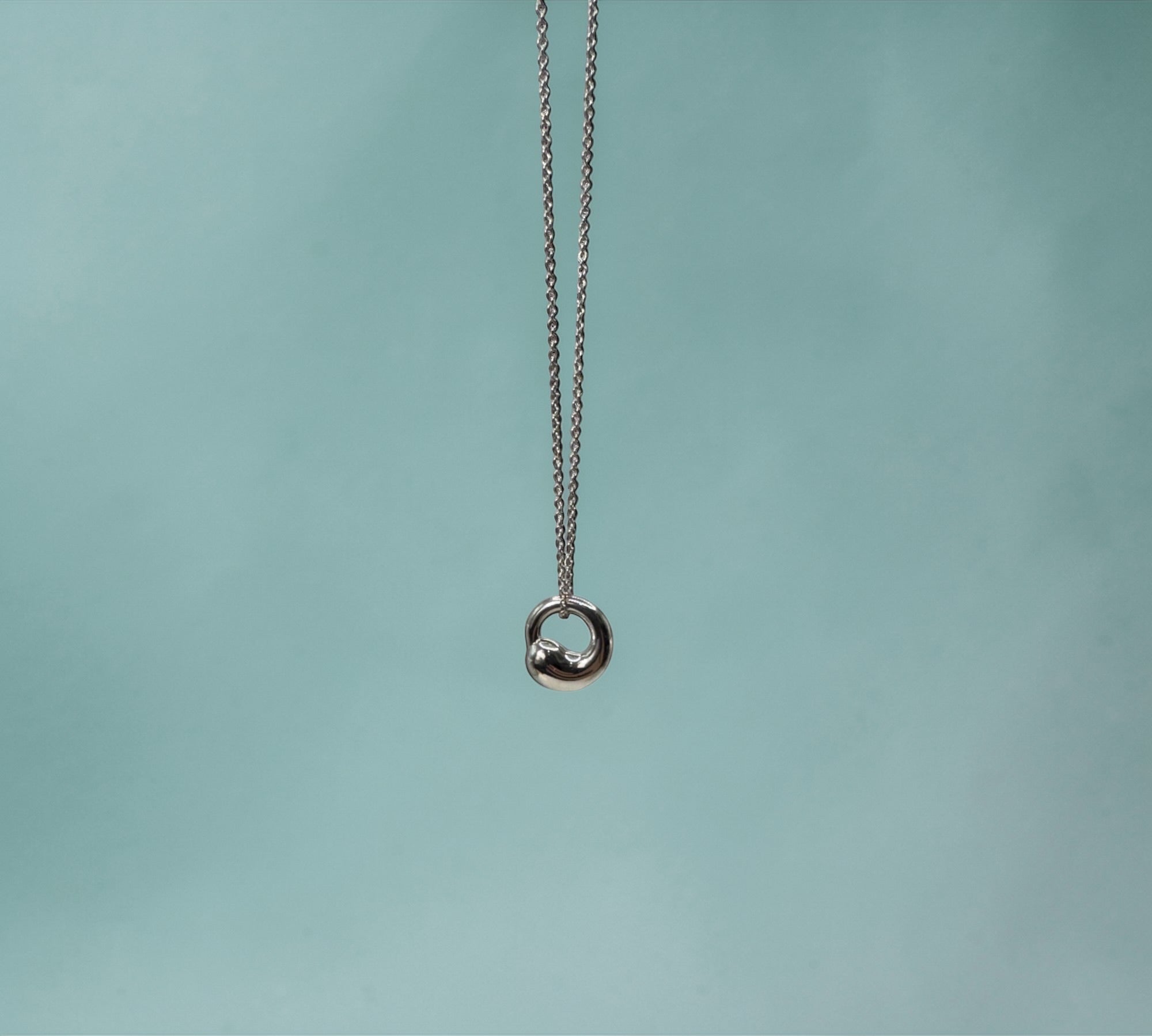 Tiffany & Co. ヴィンテージ エターナルサークル ネックレス シルバー