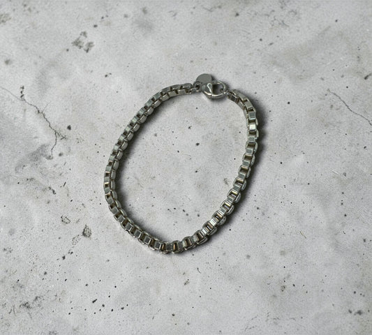 Tiffany & Co. ヴィンテージ ベネチアンリンク ブレスレット シルバー925 17.5cm
