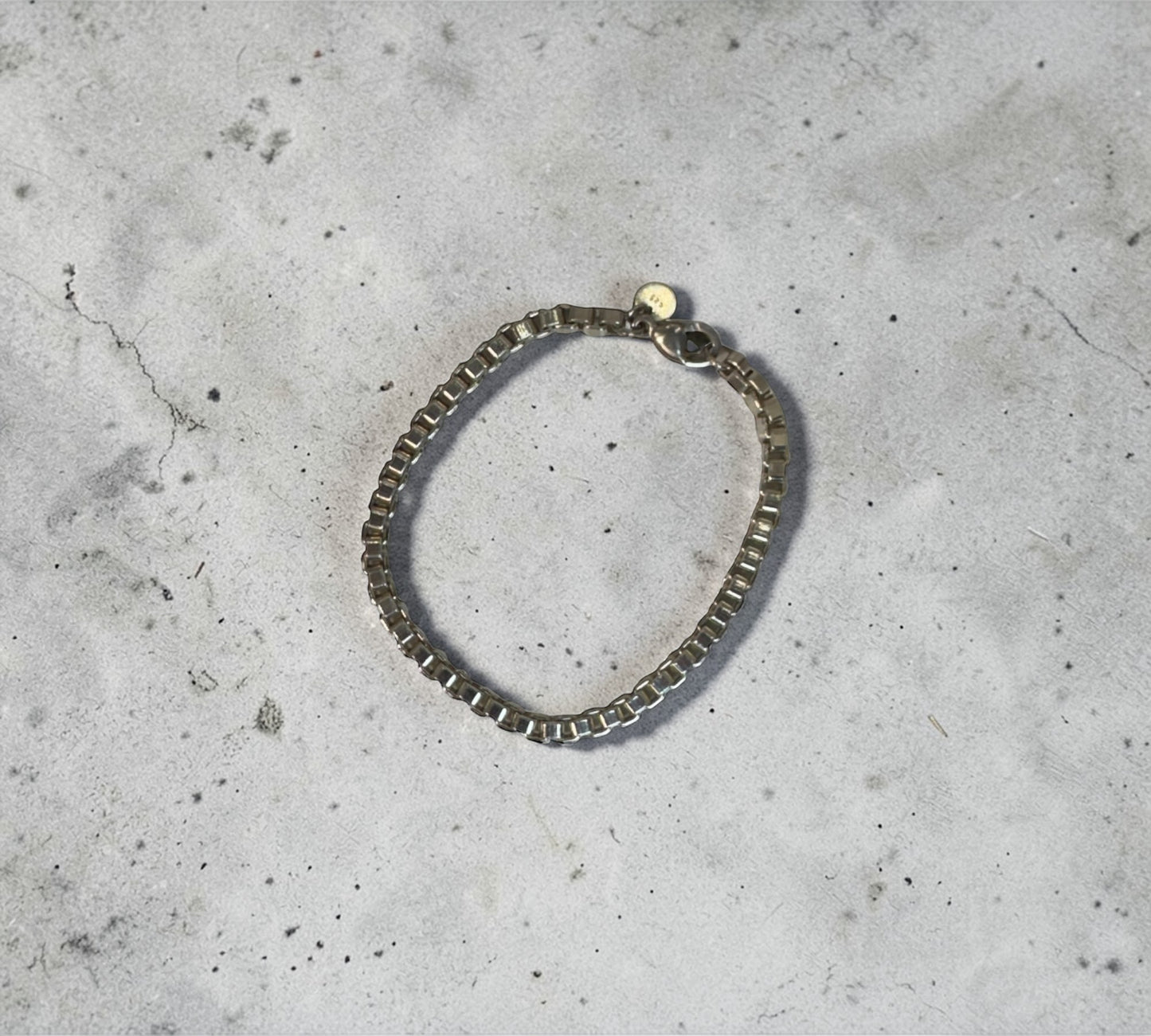 Tiffany & Co. ヴィンテージ ベネチアンリンク ブレスレット シルバー925 17.5cm
