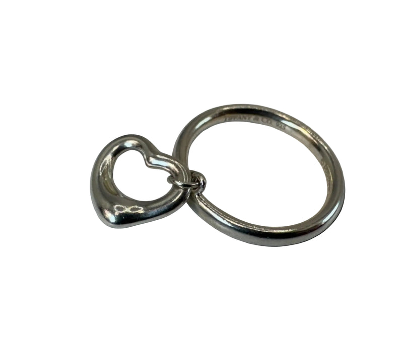 Tiffany  / Open Heart Charm Ring
